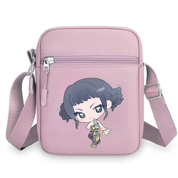 Hot Sale KP De Hunter Cartoon Print Mini Square Shoulder Bag Cute Colorful Crossbody Purse for Girls Boys