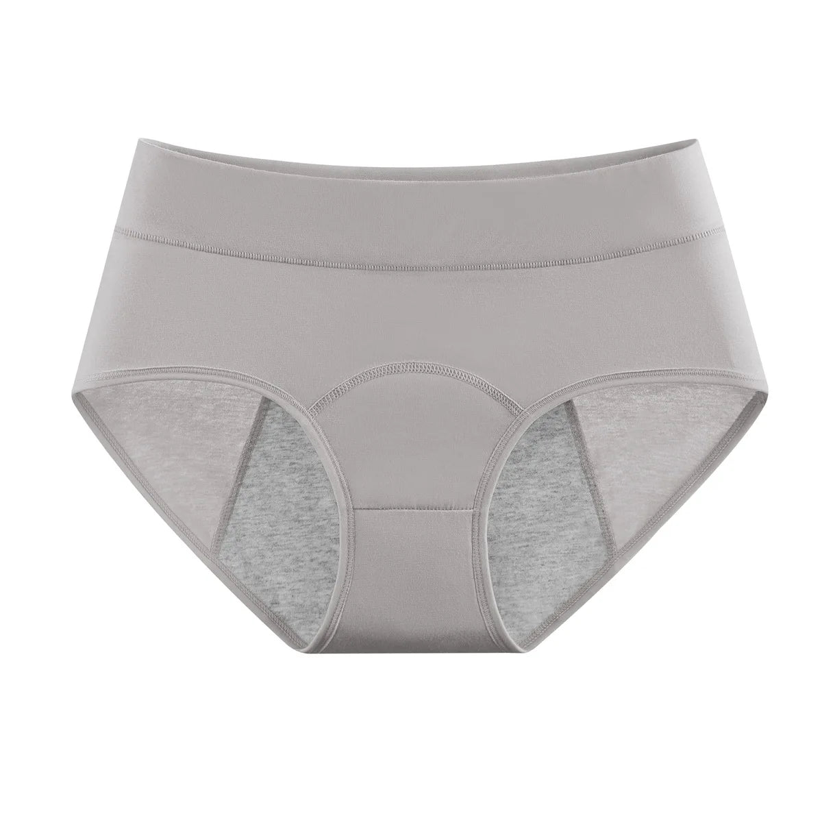 Culotte Menstruelle Taille Haute en Coton, Sous-Vêtement Menstruel